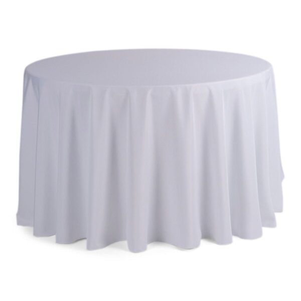 Tablecloth Round White