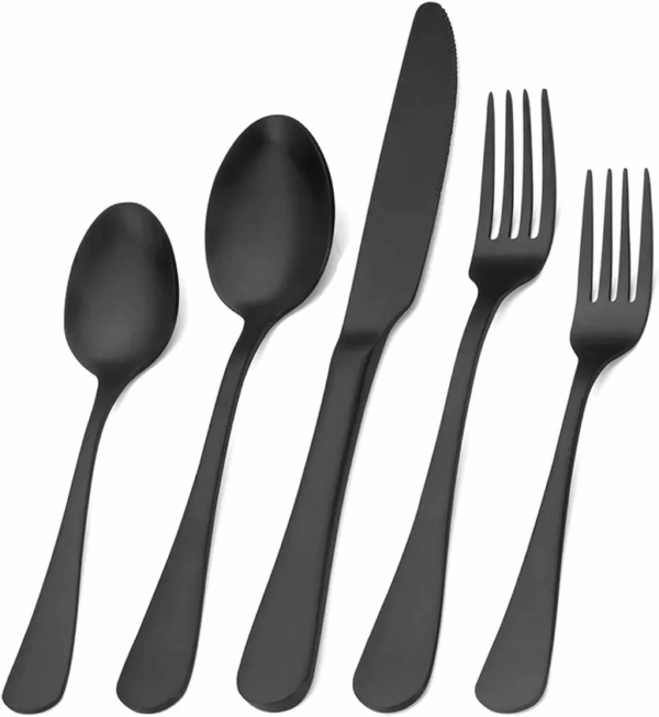 Black Flatware
